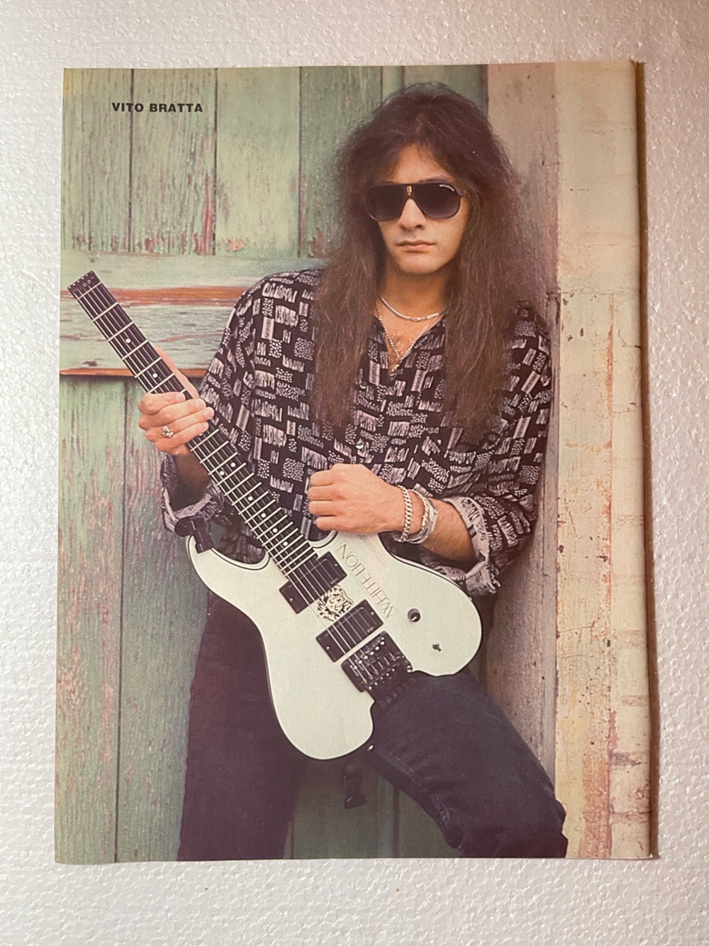 White Lion’s Vito pinup